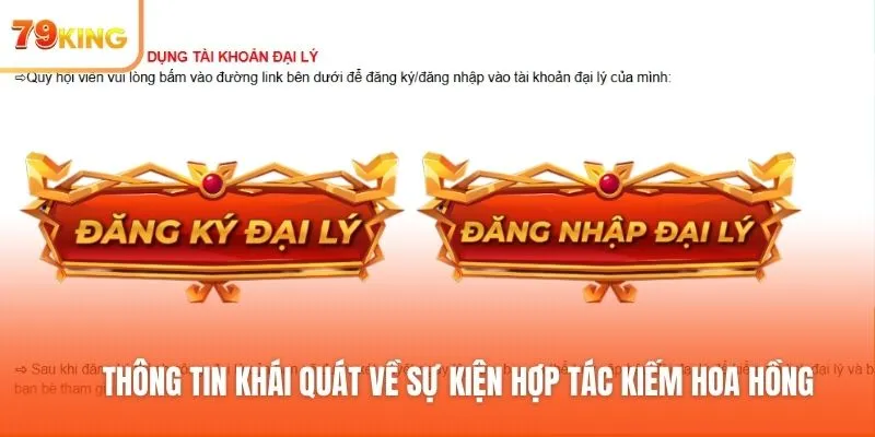 Thông tin khái quát về sự kiện hợp tác kiếm hoa hồng